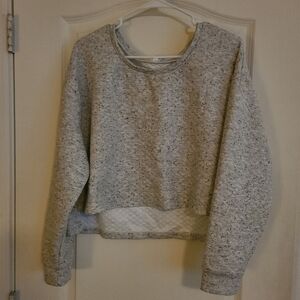 Short grey sweatshirt XL